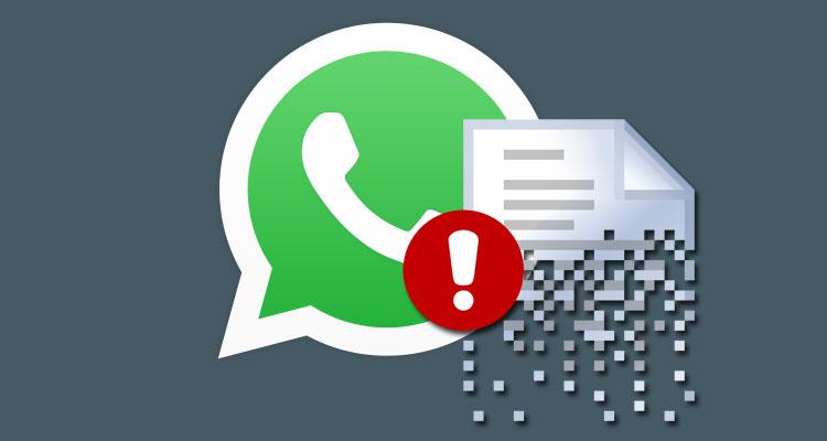 WhatsApp prepara el borrado de mensajes