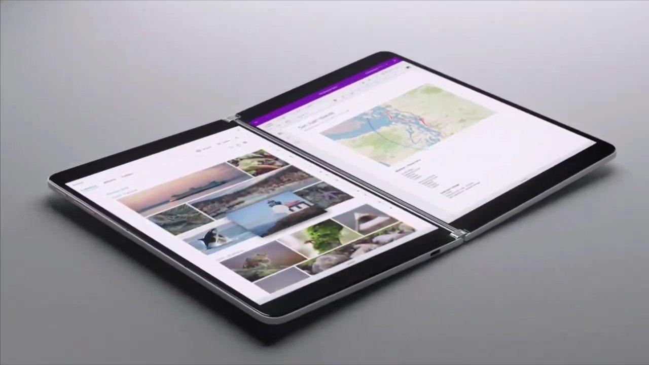 Microsoft prepara una Surface plegable con Windows 10