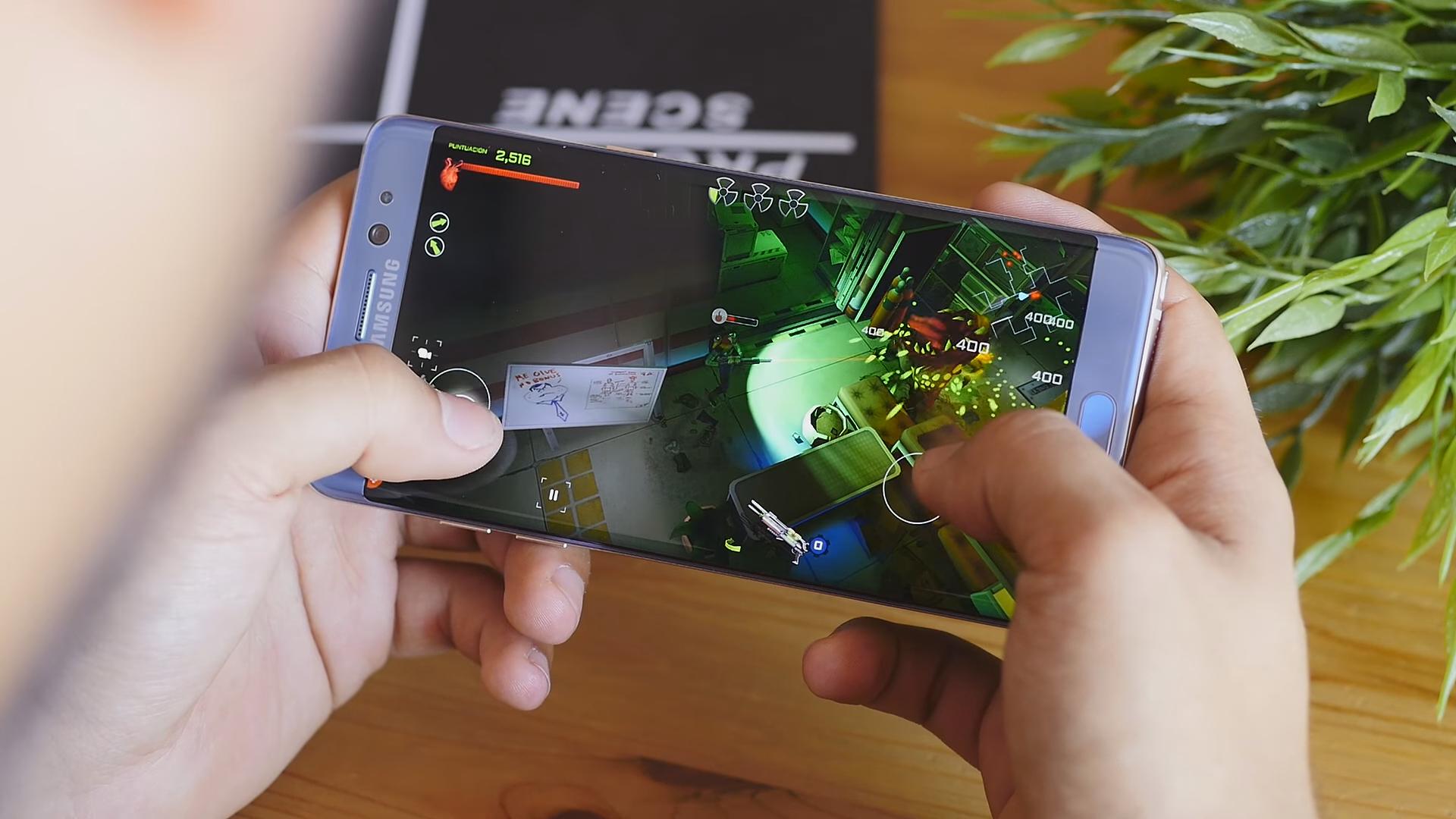 Juegos en el Samsung Galaxy Note 7
