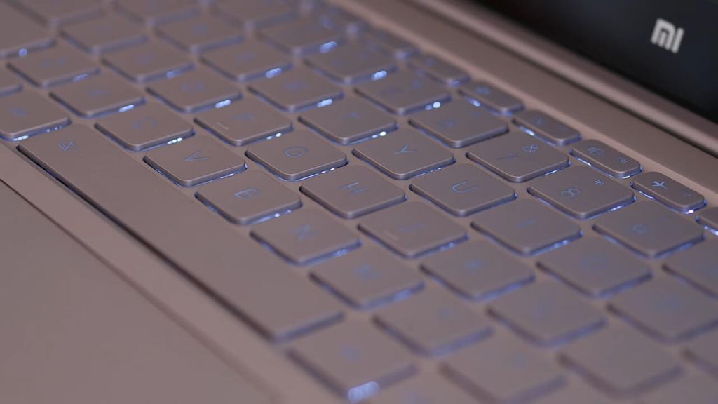 Teclado del Xiaomi Mi Notebook Air