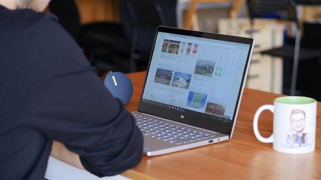 Uso del Xiaomi Mi Notebook Air