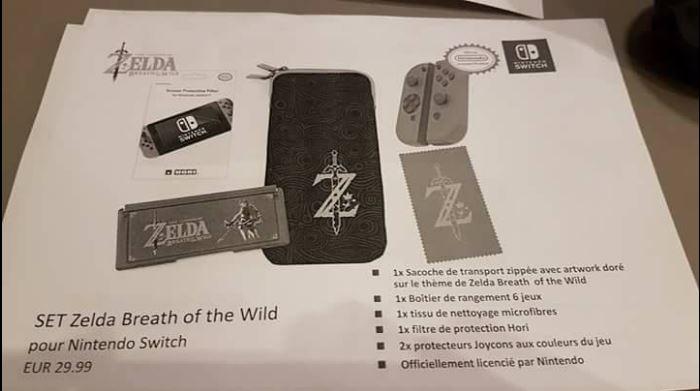 Accesorios Zelda para Nintendo Switch