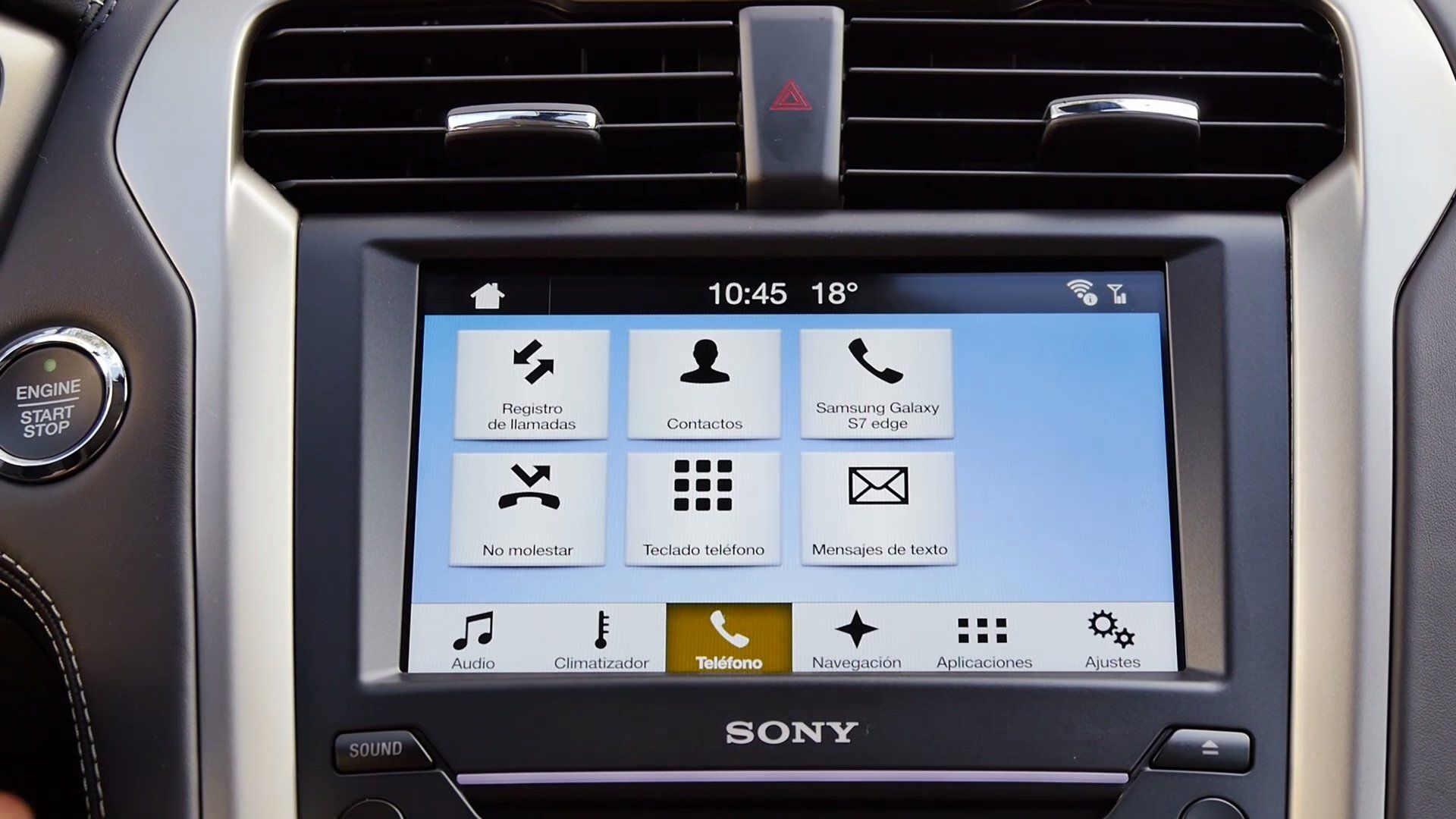 SYNC 3 Ford Mondeo Vignale
