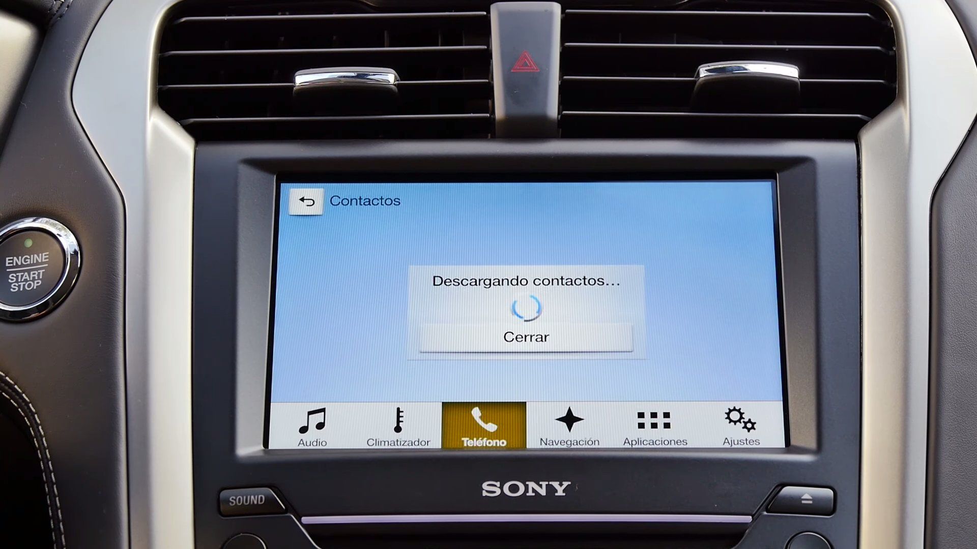SYNC 3 Ford Mondeo Vignale