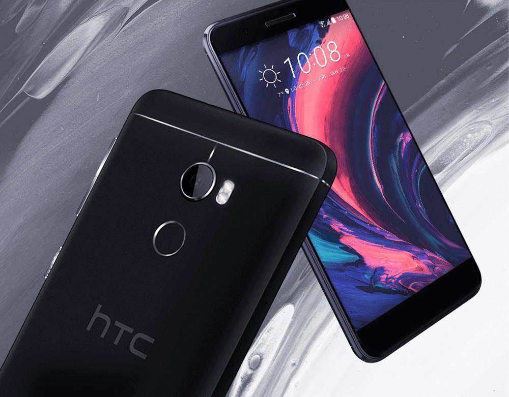 Teléfono de color negro HTC One X10