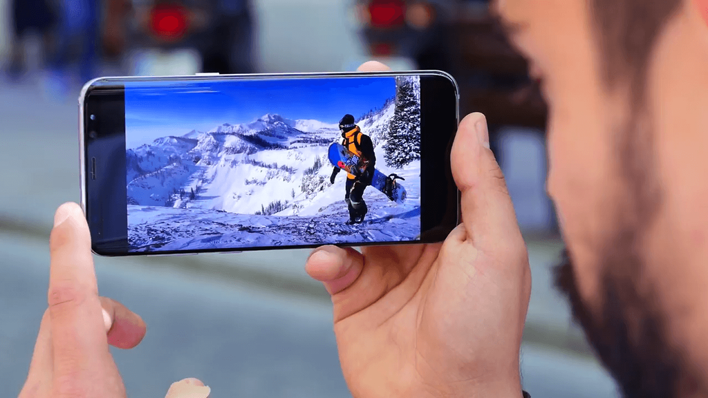 Calidad de la pantalla del Samsung Galaxy S8+