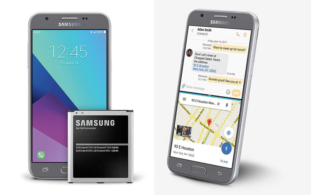 Batería y pantalla del Samsung Galaxy J3 2017