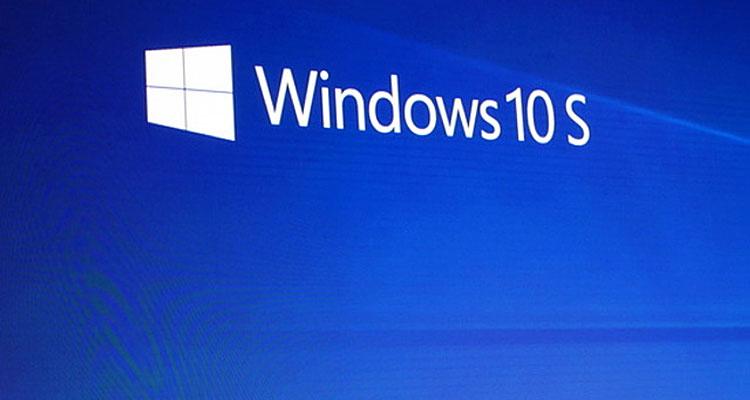 Logotipo Windows 10 S