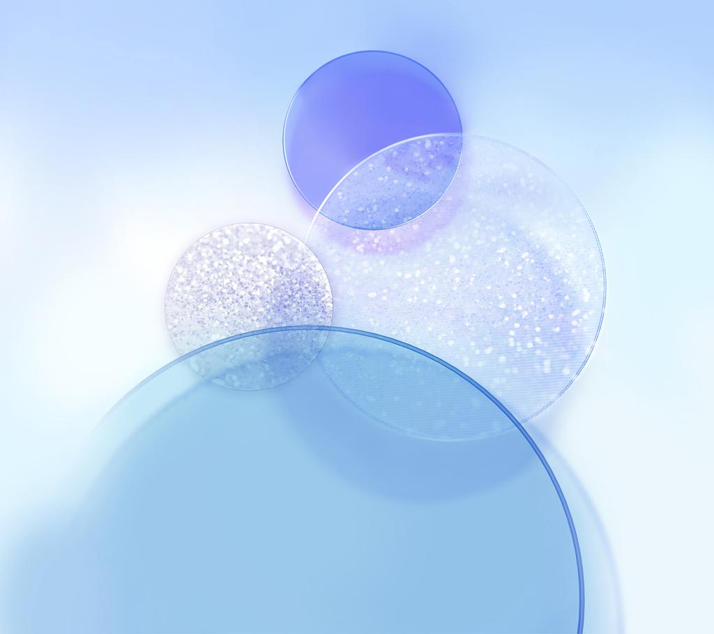 Fondo burbujas azules Huawei Nova 2