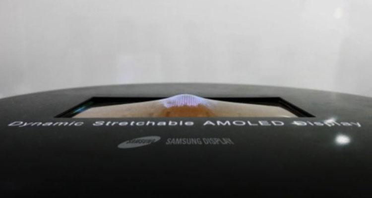 pantallas elásticas de Samsung