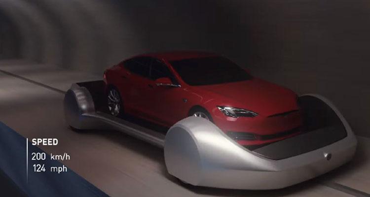 Tesla transporte subterraneo