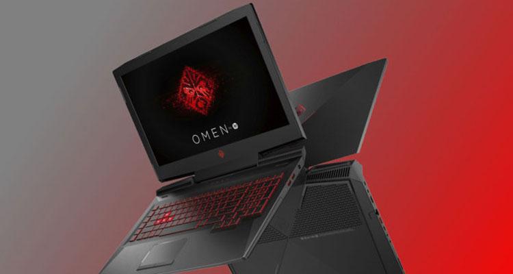 Nuevos portátiles HP Omen con fondo rojo