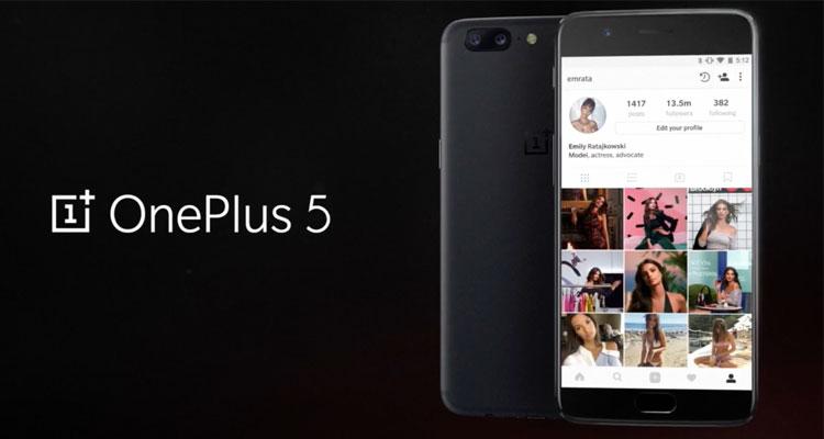 Smartphone OnePlus 5