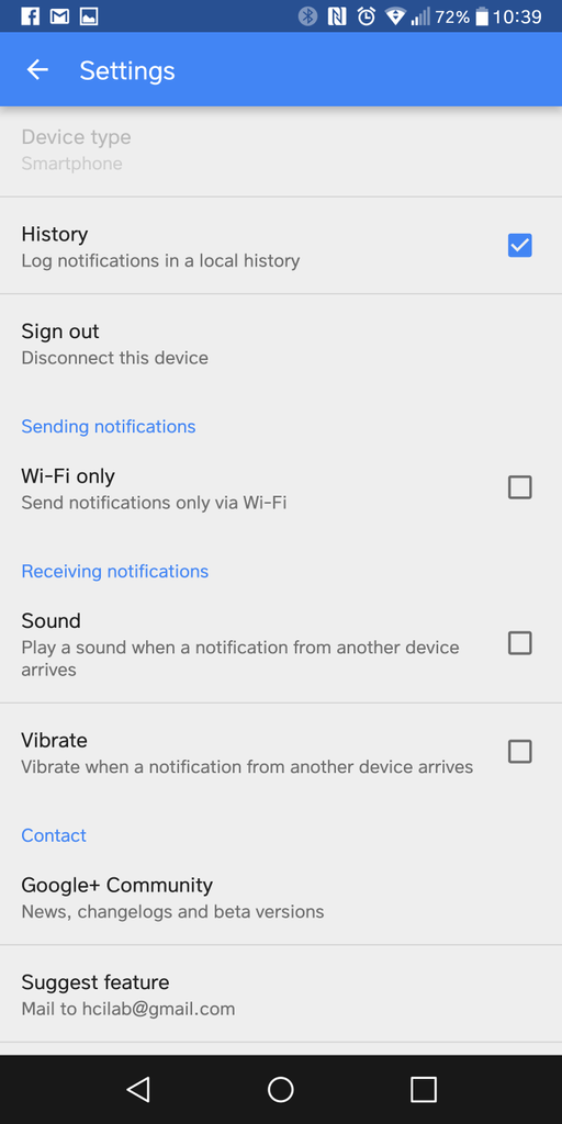 Configuración para ver notificaciones de Android en tu ordenador