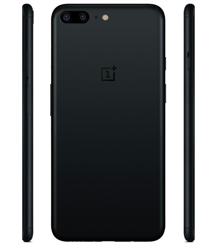 OnePlus 5 de color negro