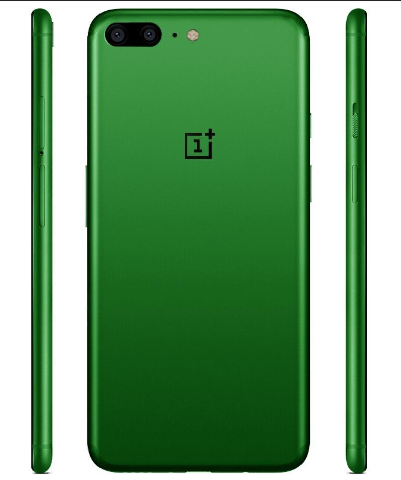 OnePlus 5 de color verde
