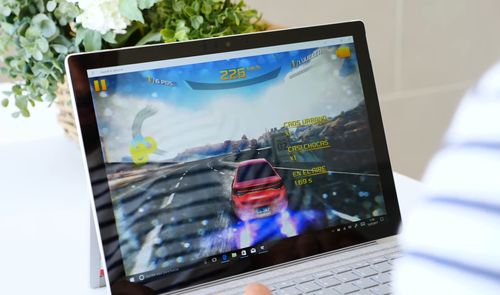 Ejecución de juego Microsoft Surface Pro