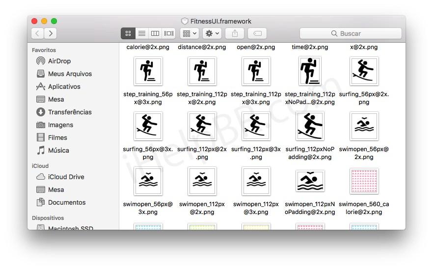 Nuvos iconos ejercicios para el Apple Watch