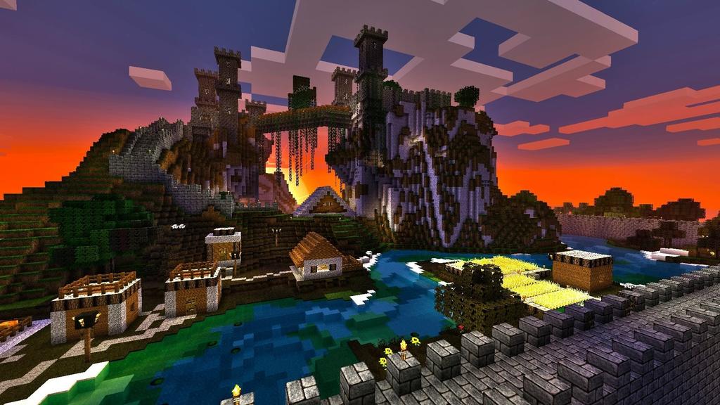 Ciudad en Minecraft