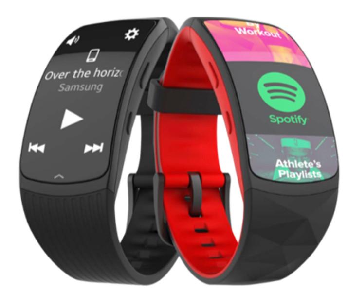 Spotify en la pulsera Samsung Gear Fit 2 Pro