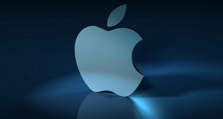 Logotipo de Apple en 3D