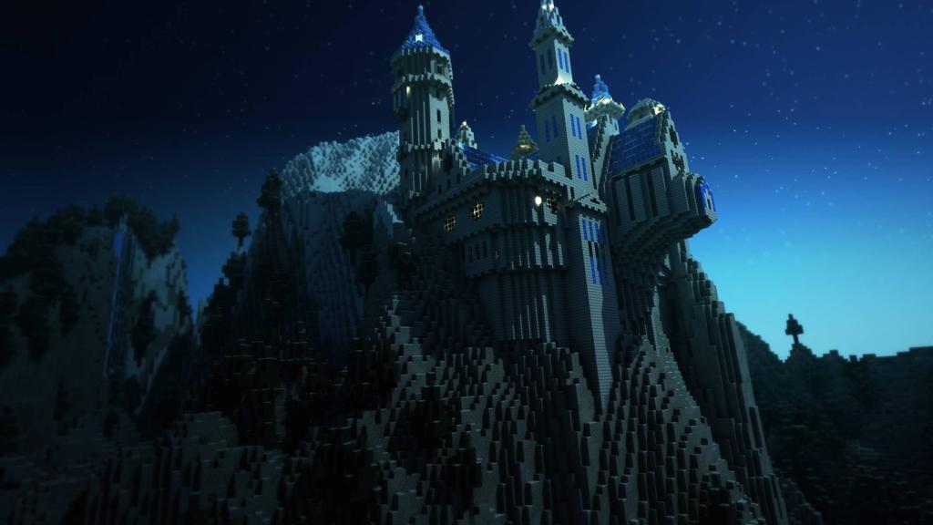 Castillo en juego Minecraft