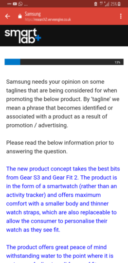 Preguntas nuevo wearable Samsung