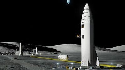 Lanzadera espacial de Space X