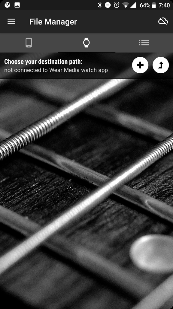 Wear Media para pasar música a tu smartwatch