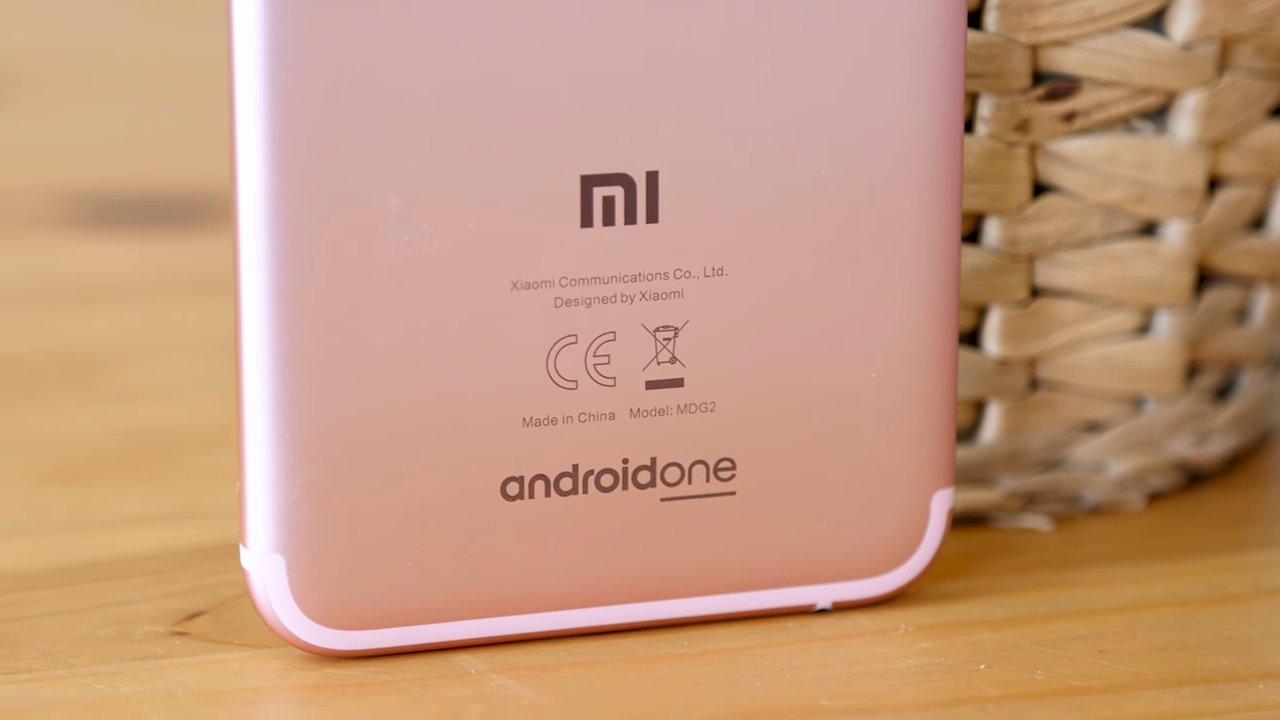 Logo Android One del Xiaomi Mi A1