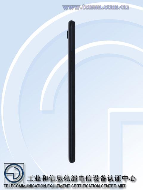 Imagen lateral del Oppo A73