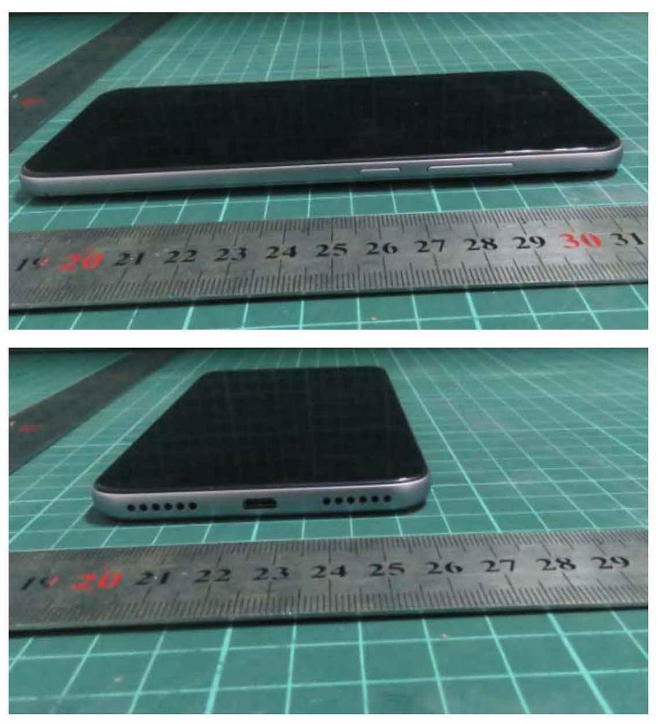 Laterales del Xiaomi Redmi Note 5A Prime