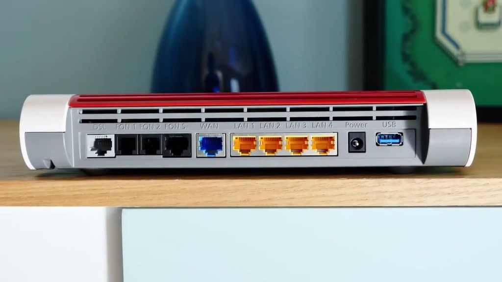 Conexiones del router FRITZ!Box 7590
