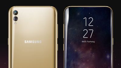 Frontal y trasera del Samsung Galaxy S9