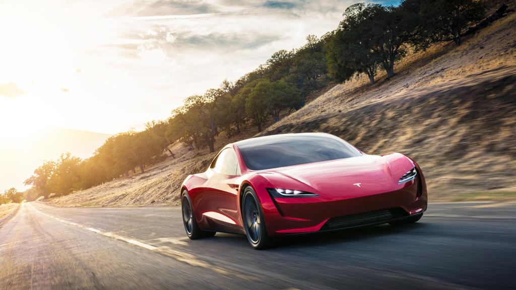 Diseño del Tesla Roadster