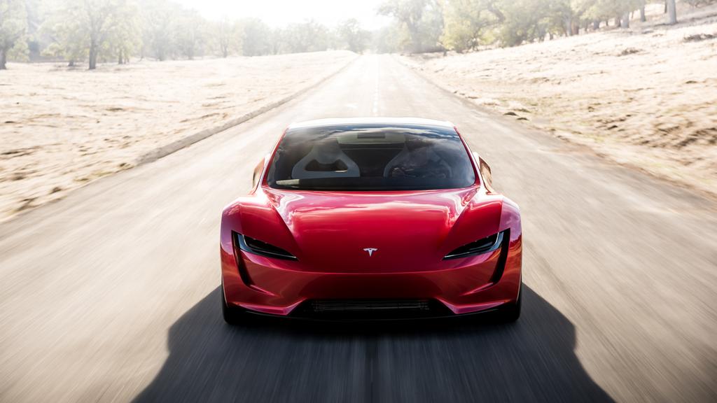 Aspecto del Tesla Roadster