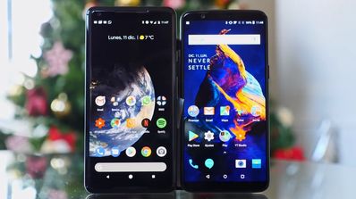 OnePlus 5T y Google Pixel 2 XL
