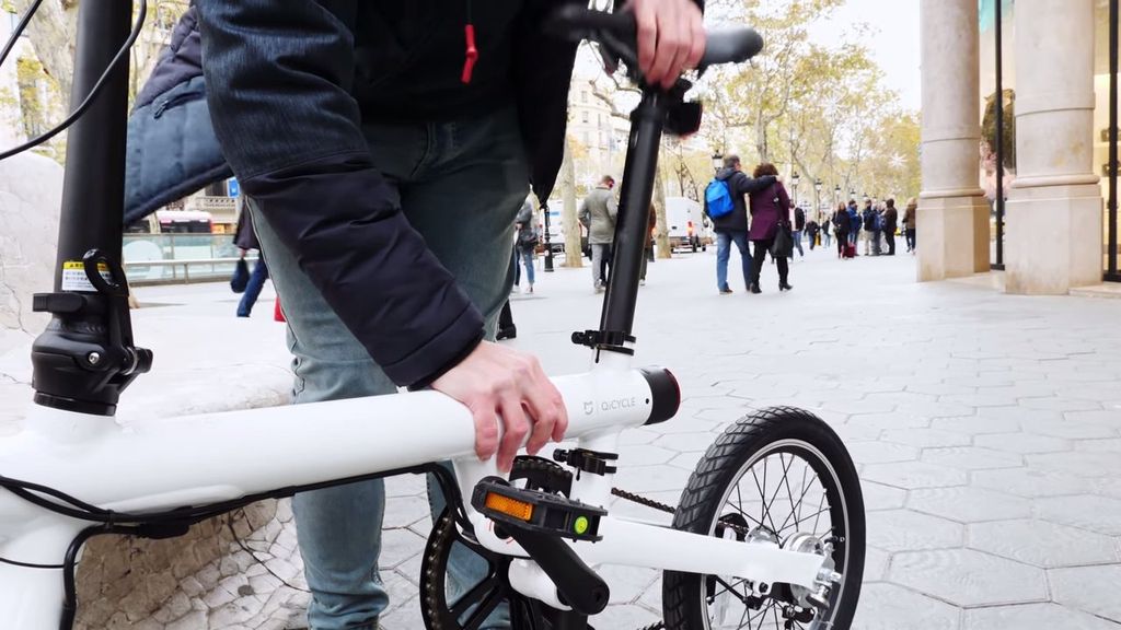 Plegado de la Xiaomi QICYCLE EF1