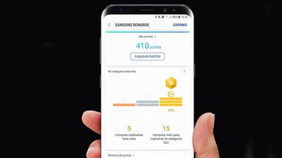 Samsung Rewards en la plataforma Samsung Pay