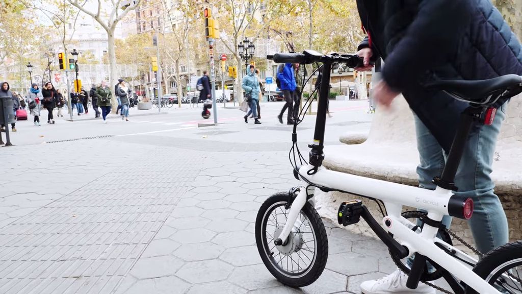 Uso de la bici Xiaomi QICYCLE EF1