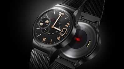 Smartwatch de Huawei con fondo negro
