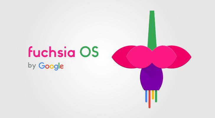 Logotipo de Fuchsia OS de Google
