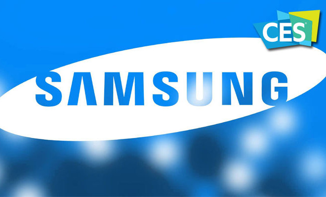 Logotipo de Samsung en CES