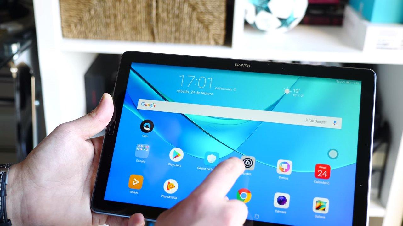 Uso del tablet Huawei MediaPad M5