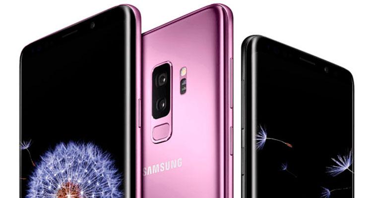 Samsung Galaxy S9 púrpura