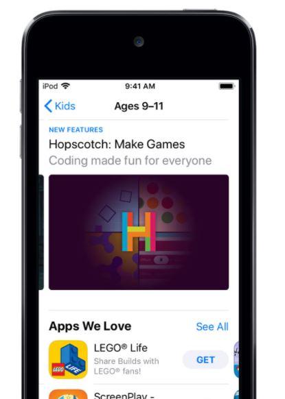 App Store con Apple Families
