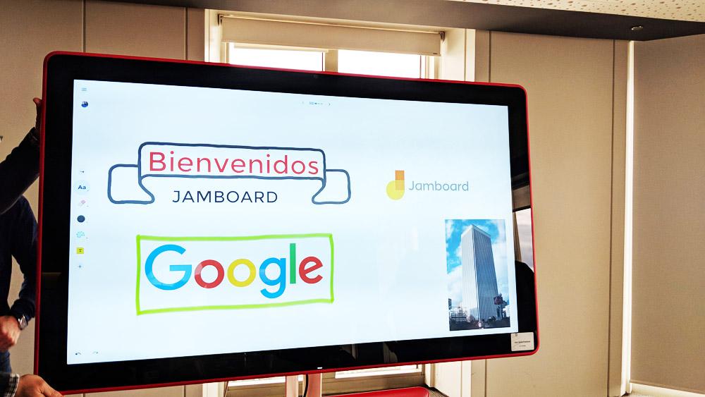 Uso de Google Jamboard