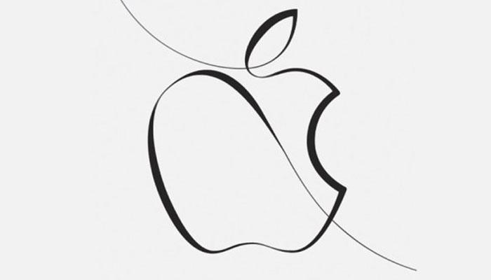 Logotipo invitación evento Apple marzo 2018