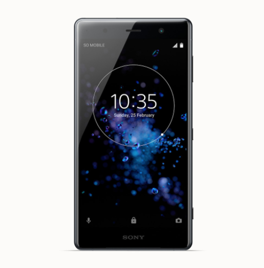 Imagen del Sony Xperia XZ2 Premium de color negro