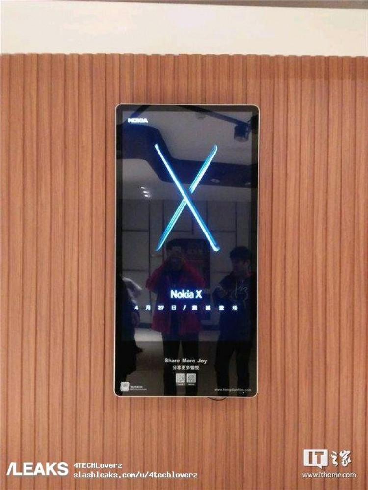 Fechad e presentación del Nokia X